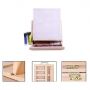 Varnished drawing mini table studio wooden easel