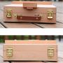 Art Supply Adjustable Portable Place Draw Round Desktop Beech pine wood Paint Sketch Easel Box