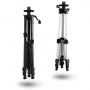 Aluminum Metal Tripod Display Easel Adjustable Height with Portable Bag for Floor Drawing and Displaying