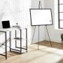 5LBS Holds 63'' Art Supply Exhibition Presentation Metal Steel Easy Folding Quick Set Up Instantly Collapses Tripod Metal Easel