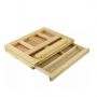 High Quality 33.5x26x5cm Adjustable Wooden Easel Box Multifunctional Tabletop Beech Painting Art Easel
