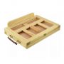 High Quality 33.5x26x5cm Adjustable Wooden Easel Box Multifunctional Tabletop Beech Painting Art Easel