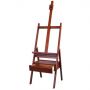 153-197cm Beech Wood Art Easel Sketch Box Wooden Easel With Drawer For Art Drawing