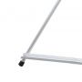 desktop easel silver metal easel tripod art easel for kids and adults