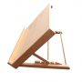 High Quality Adjustable Wooden Easel Multifunctional Tabletop Beech Painting Art Easel