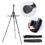 Black Sketch Drawing Frame Display Easel 52-160 cm Adjustable Metal Painting Easel