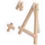 3x3'' mini easel and canvas art set wholesale stretched canvas