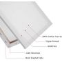 3x3'' mini easel and canvas art set wholesale stretched canvas