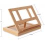 beech easel table wood painting easel adjustable with palette and storage