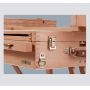 oem high quality artist painting tool artist wooden easel box