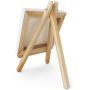 4*4'' mini easel and canvas art set wholesale stretched canvas