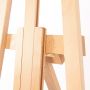 hot sale new style high quality rear support painting display wood artist easel stand