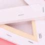good quality wholesale triangular stretched artist canvas for painting