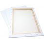 Stretched Artist Canvas 16x20 inch canvas Value Pack of 6 Canvas streching for Painting