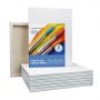 100% Cotton 12 x 16 Inch Stretched Canvas white painting canvas Bulk Pack of 8