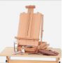 oem high quality artist painting tool artist wooden easel box