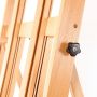 hot selling art beech wood floor master double level clamp easel stand
