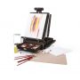 high quality art supplies portable adjustable wooden sketching box easel
