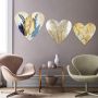 Stretched White Blank Canvas Heart canvases for Painting Acrylic Pouring Oil Paint Artist Media