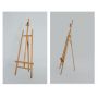 painting supplier wholesale wood material foldable sketch easel for display stand