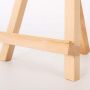 mini beech wood tabletop display easel artist painting tripod easel