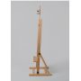 wood easel stand portable floor easel for adjustable height artist easel