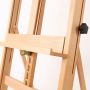 wood easel stand portable floor easel for adjustable height artist easel