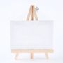 1824 cm Kids artist mini small easel table top easel acrylic drawing canvas wooden painting easel with canvas