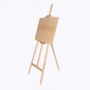 Hot Sale 145CM Pine Easel,New Zealand Pine Sketch Art Easel,Advertising and Poster Display Stand