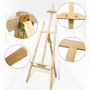 175cm Ponderosa Pine Easel Used For Outdoor Painting,Product Display,Poster Display For Wholesale