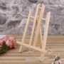 Hot selling 30cm 50cm Wood Easel Advertisement Exhibition Display Shelf Holder Studio Painting Stand for wholesale