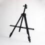 Portable Watercolor Painting Easel Folding Telescope Stand Aluminum Metal Tripod Art Easel