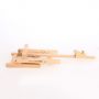 Factory Wholesale Small Beech Folding Desktop Art Sketch Oil Painting Frame Exhibition Frame