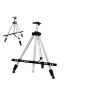 Extra Thick Aluminum Metal Tripod Adjustable Height Artist Easel Stand with Portable Bag for Floor/Table-Top Drawing and Display