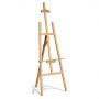 175cm Ponderosa Pine Easel Used For Outdoor Painting,Product Display,Poster Display For Wholesale