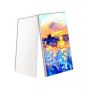 30*90cm wholesale fine plain art painting 380g stretched blank cotton wood canvas boards panel for acrylic oil paint