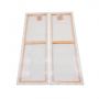 30*90cm wholesale fine plain art painting 380g stretched blank cotton wood canvas boards panel for acrylic oil paint