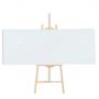 30*90cm wholesale fine plain art painting 380g stretched blank cotton wood canvas boards panel for acrylic oil paint