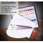 High quality 28pcs 24colors art acrylic paint set for kids