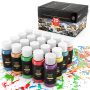 20 colors 59 ml acrylic paint set for DIY Cloth Paper Ceram