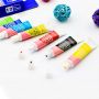 6 ML 12 Color Professional DIY Acrylic Paint Set With Hand Wall Painting Brush