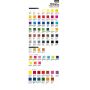 Wholesale high consistency 500ml Pebeo studio acrylic color paint for artist painting
