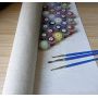 Diy canvas oil paint by numbers for children and adults