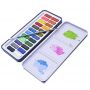 24 Watercolor Paint Set Portable Travel Water Color Paint with Water Brush