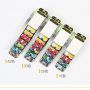 42 colors fan shape diy watercolor paint set with water brush pen