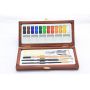 Professional Wood Box Package Solid Watercolor Paint Pack for Watercolor Painting and Sketching