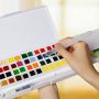 Amazon hot 36colors watercolor paint set for artist drawing