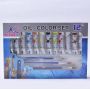 12x 12ml Aluminum Tubes oil Paint Set for painting