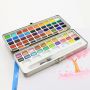 Professional 50 Colors Solid Watercolor Paint Set With Paint Brush