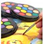 2017 New Design Round Solid Watercolor Drawing Color Paint Pan Set